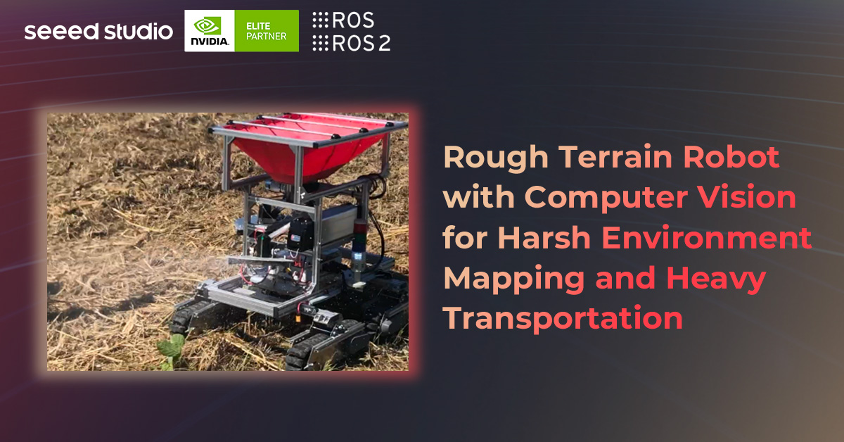 Rough Terrain Robot with Computer Vision for Harsh Environment