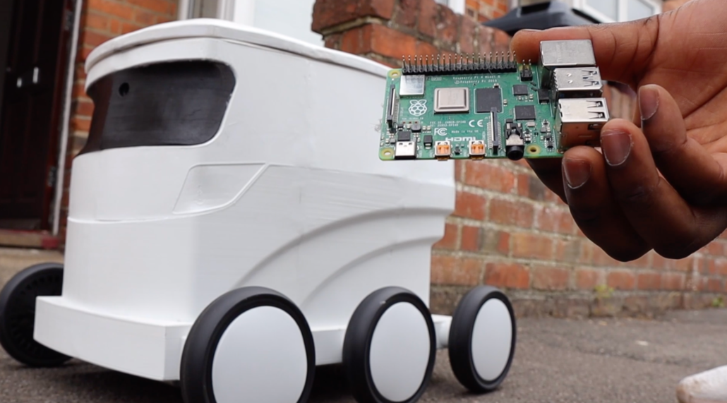 build a delivery robot